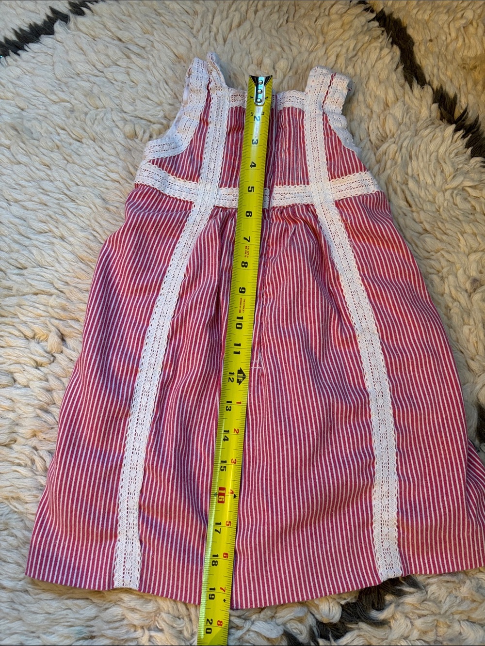 Striped Sleeveless Dress for Girls - Picture 8 of 17